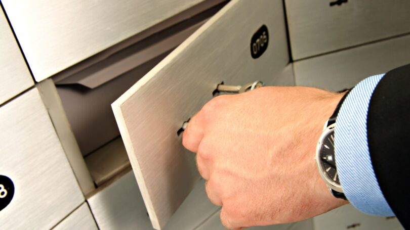 Opening Safe Deposit Box