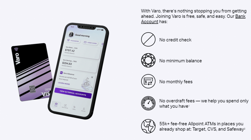 Varo Bank Value Propositions